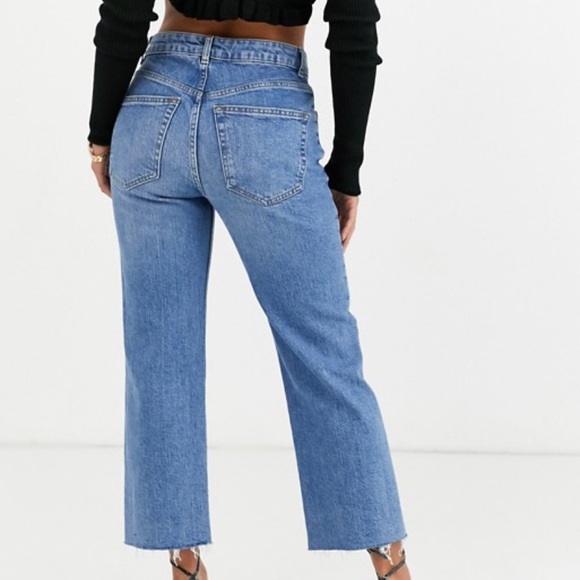 Nine west Kick Boot Crop blue  jeans - Picture 2 of 7